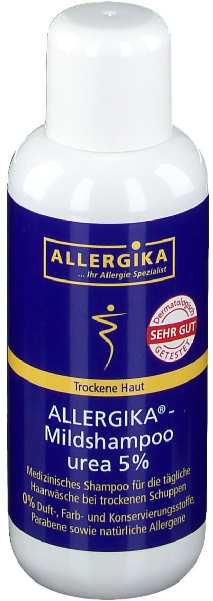 Allergika Mildshampoo urea 5% 200 ml Shampoo