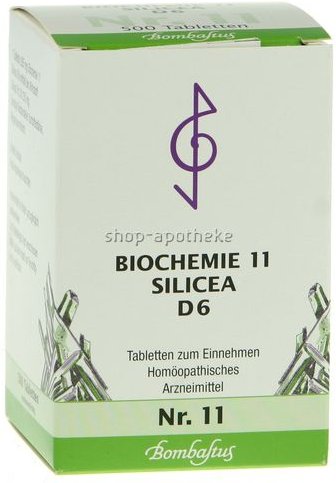 Thumbnail - Biochemie 11 Silicea D 6 Tabletten 500 St