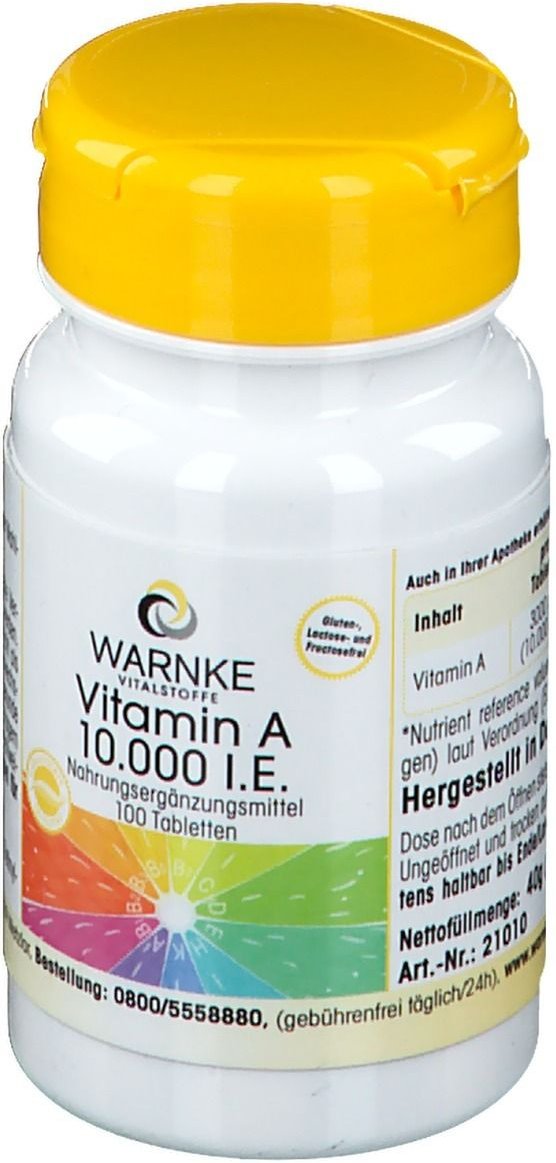 Vitamin A 10.000 I.e. Tabletten 100 St