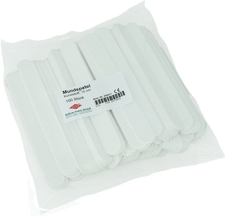 Mundspatel Kunststoff 100 St Stäbchen