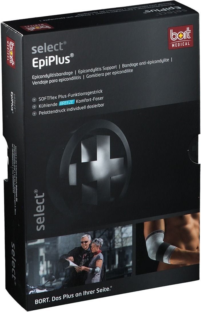 Bort Select EpiPlus Ellenbogenbandage S schwarz 1 St Bandage(s)