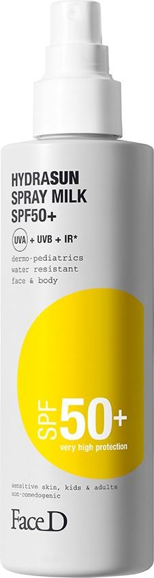 Face D Hydrasun LTT SPR Spf50+ 150 ml Sonnenschutzcreme