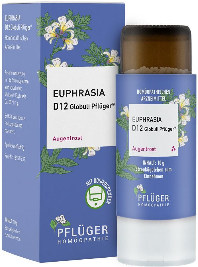 Thumbnail - Euphrasia D 12 Globuli Pflüger Dosierspender 10 g