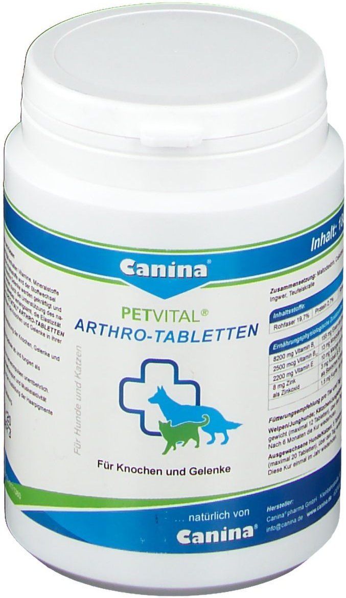 Petvital Arthro Tabletten vet. 180 g