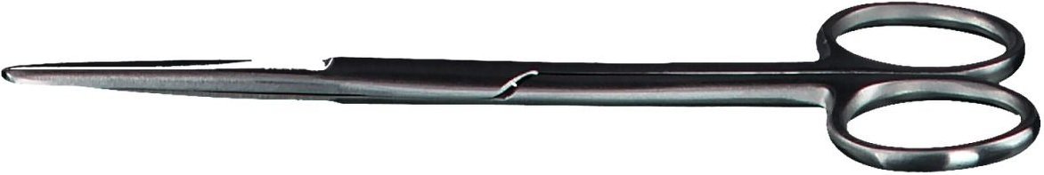 Verbandschere spitz / stumpf einfache Ausführung