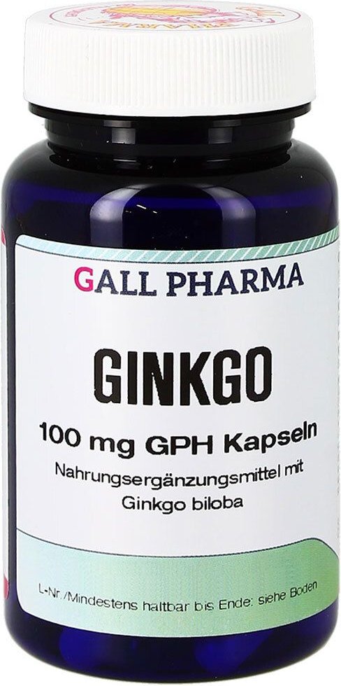 Ginkgo 100 mg GPH Kapseln 120 St