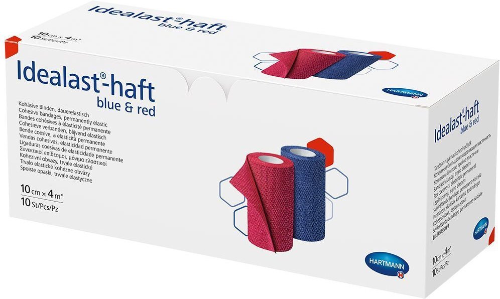 IDEALAST-haft color Binde 10 cmx4 m sortiert St Binden