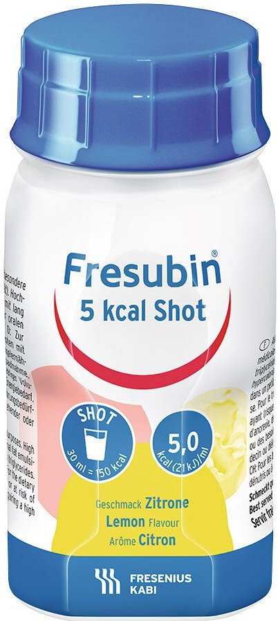 Fresubin 5 kcal Shot Lemon Lösung 4x120 ml