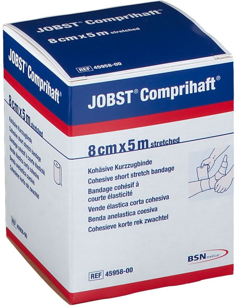 Comprihaft Jobst Kurzzugbinde 8 cmx5 m 1 St Binden