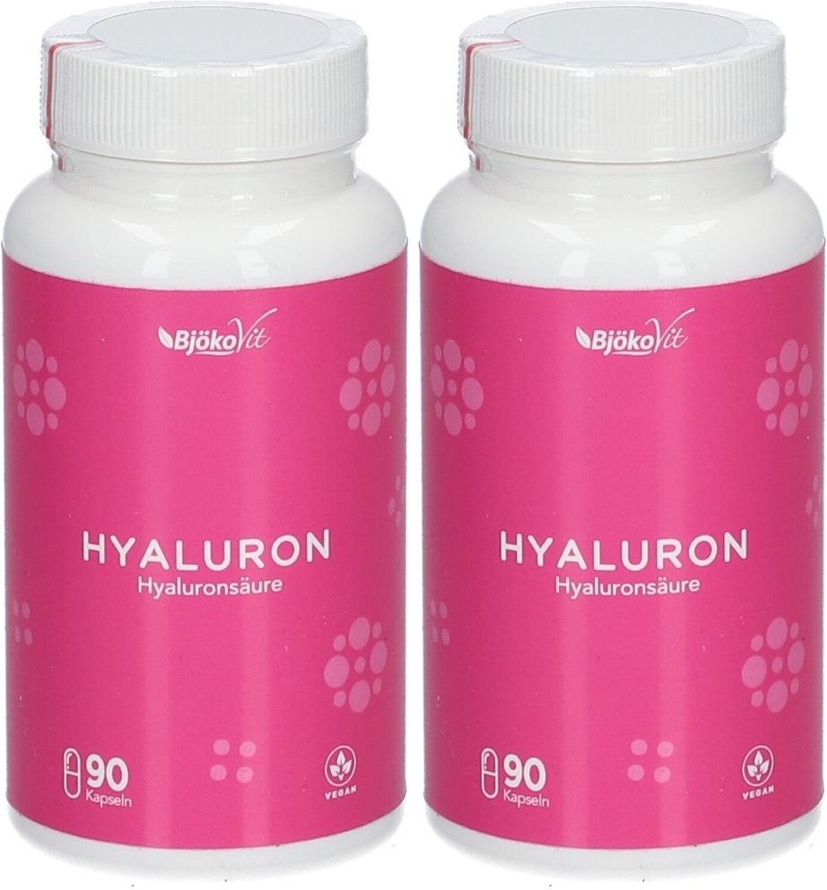 Hyaluronsäure 500 mg vegan Kapseln 2x 2x90 St