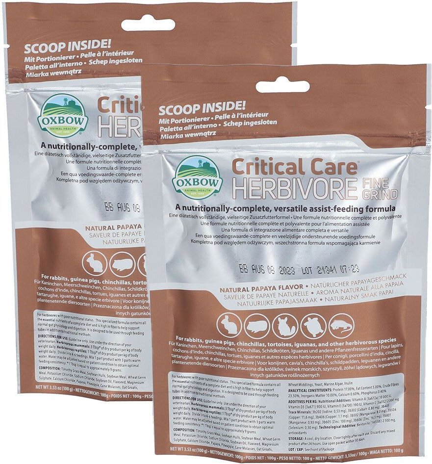 Critical Care Fine Grind Doppelpack 2x100 g Pulver