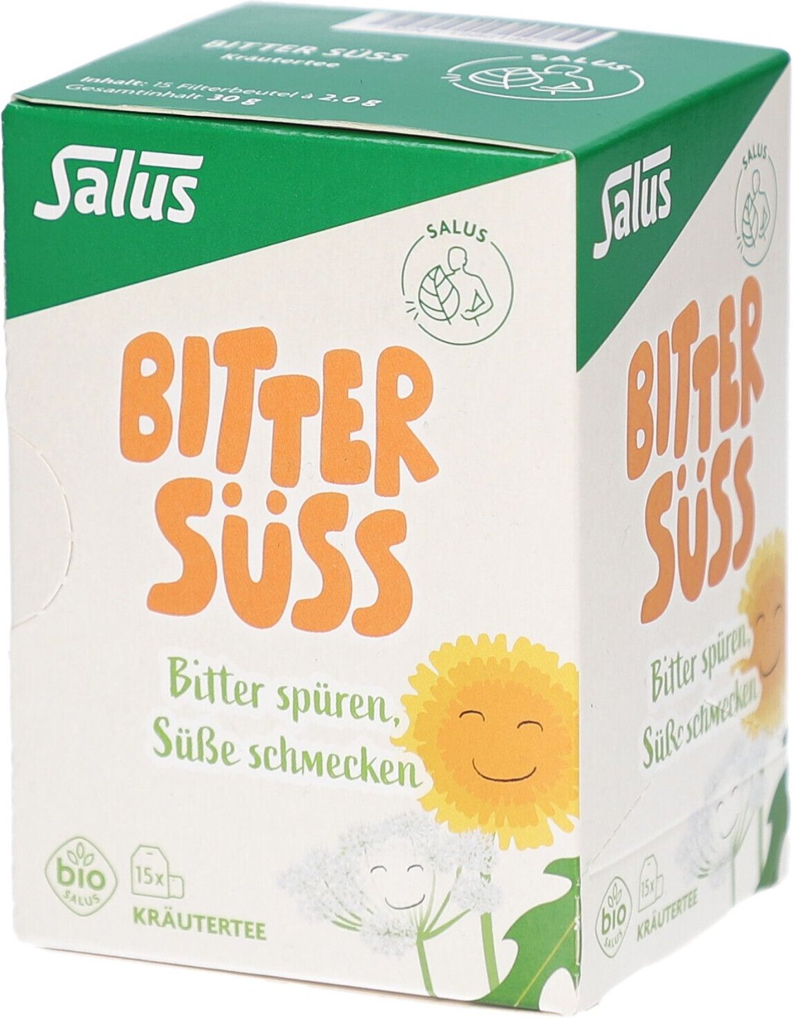 Salus Bitter Süss Tee Bio Filterbeutel 15 St