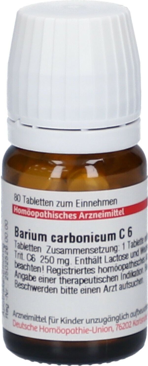 Thumbnail - Barium Carbonicum C 6 Tabletten 80 St