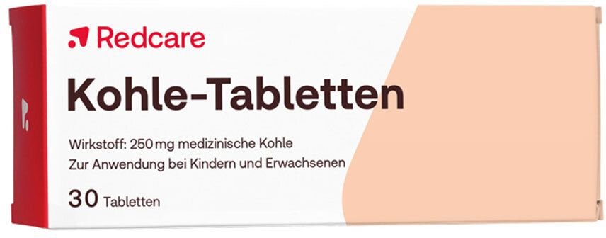 Redcare Kohle-Tabletten 30 St Tabletten