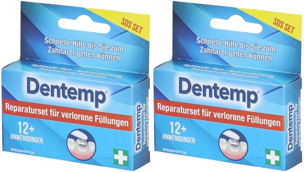 Dentemp Erste Hilfe Füllungen & Kronen x2 2x1 St