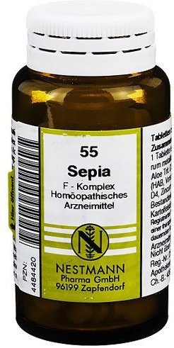Sepia F Komplex Nr.55 Tabletten 120 St