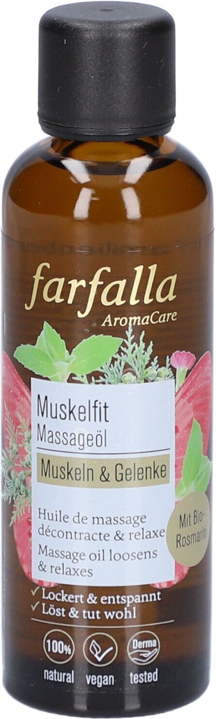 Farfalla Massageöl Muskelfit 75 ml Öl