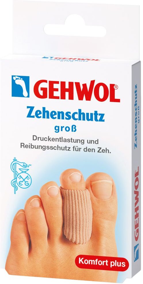 Gehwol Polymer Gel Zehen Schutz groß 2 St Pflaster