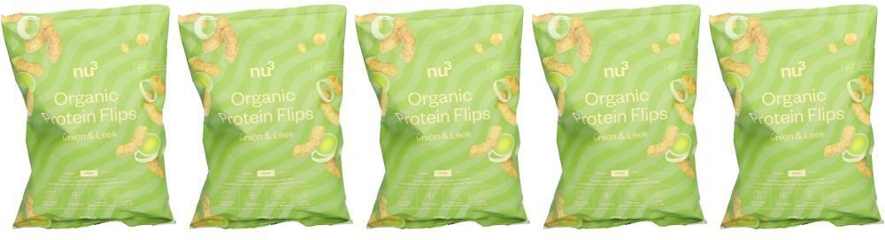 Thumbnail - nu3 Bio Protein Flips Zwiebel & Lauch 5er-Set 5x80 g Futter