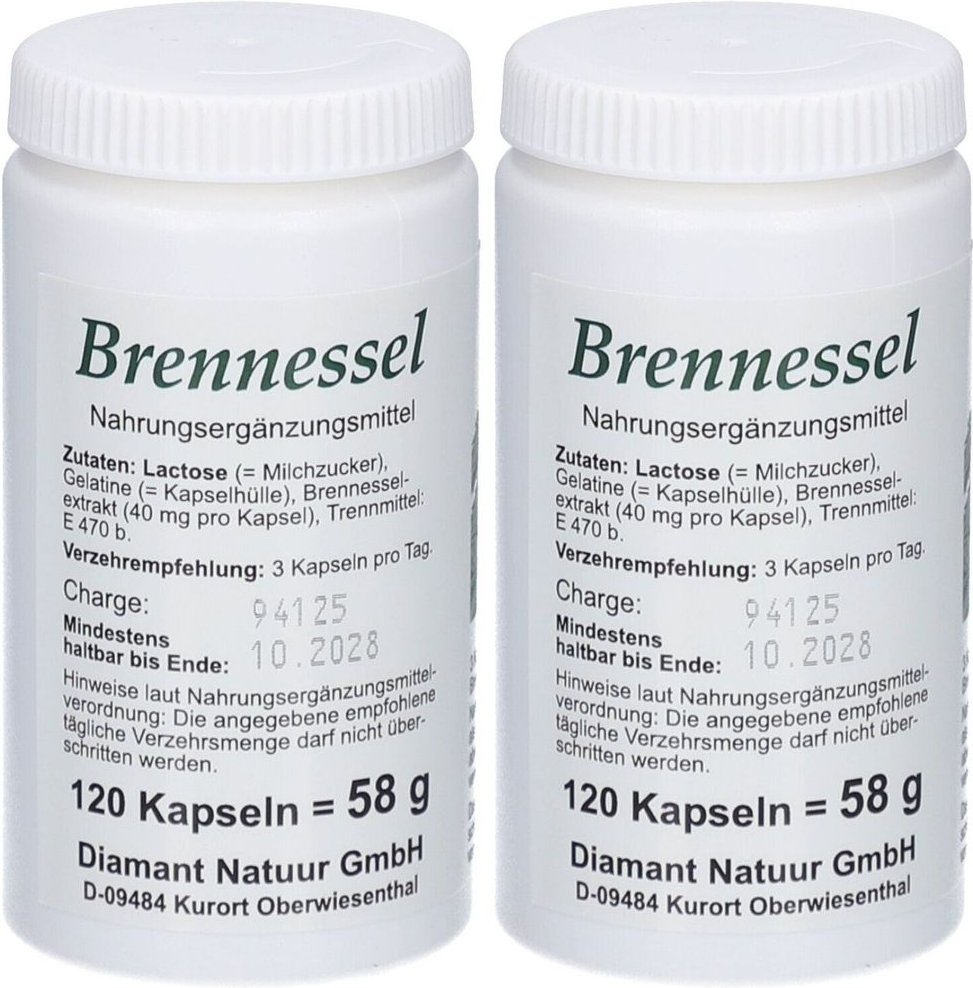 Brennessel Kapseln x2 2x120 St