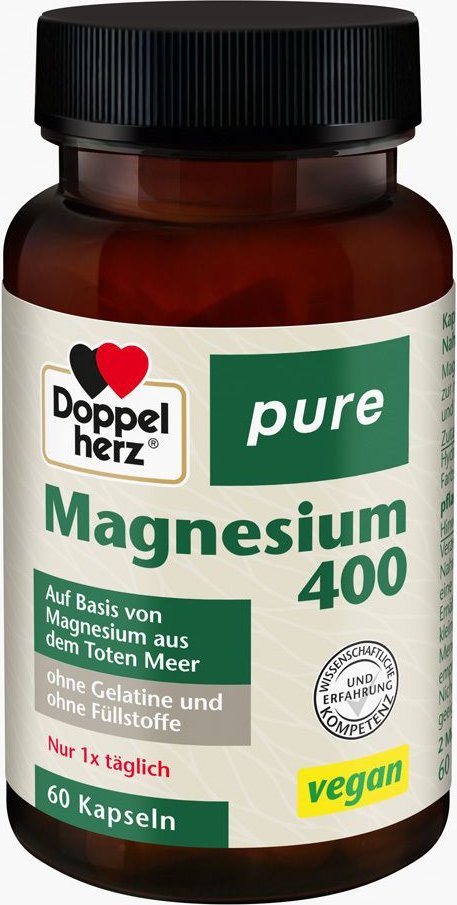 Thumbnail - Doppelherz Magnesium 400 pure Kapseln