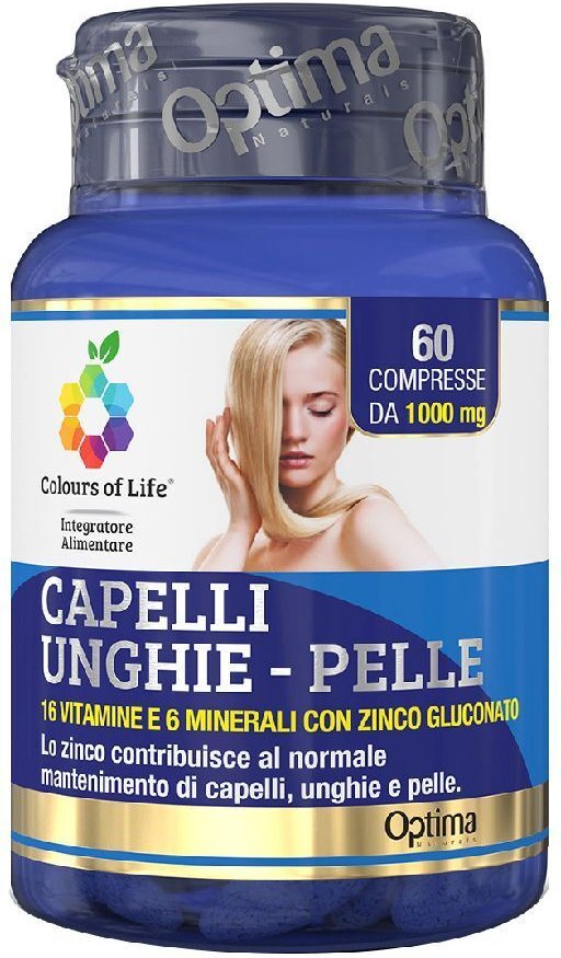 Capelli Unghie 60Cpr Colours 60 g Tabletten
