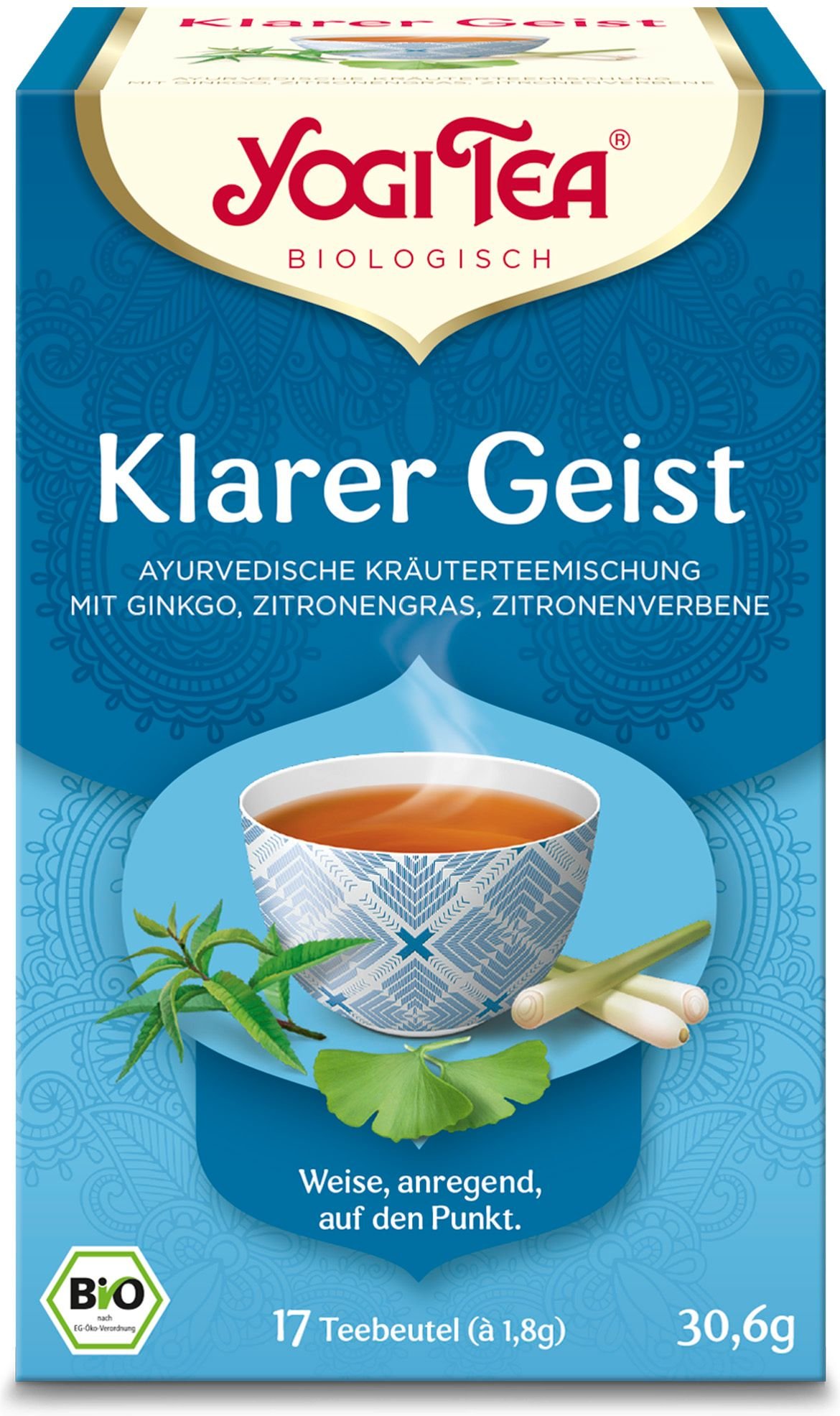 Thumbnail - Yogi TEA Klarer Geist Bio Filterbeutel 17x1,8 g