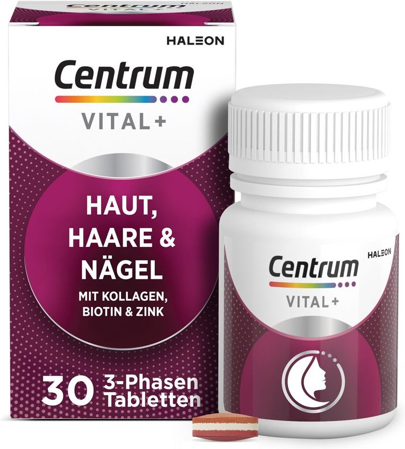 Thumbnail - Centrum Vital+ Haut Haare & Nägel Tabletten 30 St