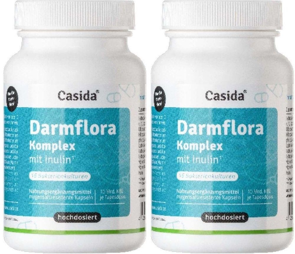 Darmflora Komplex mit Inulin Kapseln 2x 2x120 St