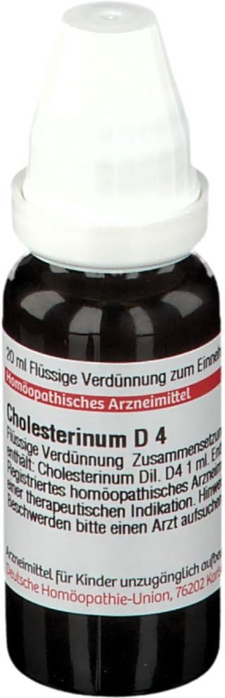 Cholesterinum D 4 Dilution 20 ml