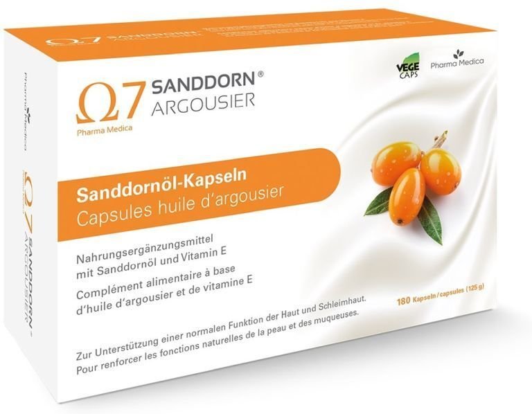 Sanddorn Argousier Omega 7 Kaps 180 Stk St Kapseln