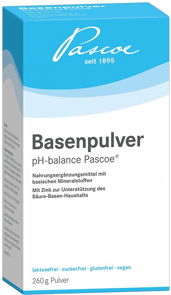 Basenpulver Pascoe 260 g Pulver