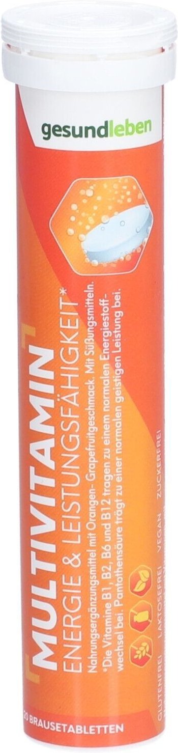 Gesund Leben Multivitamin Brausetabletten 10x 10x20 St