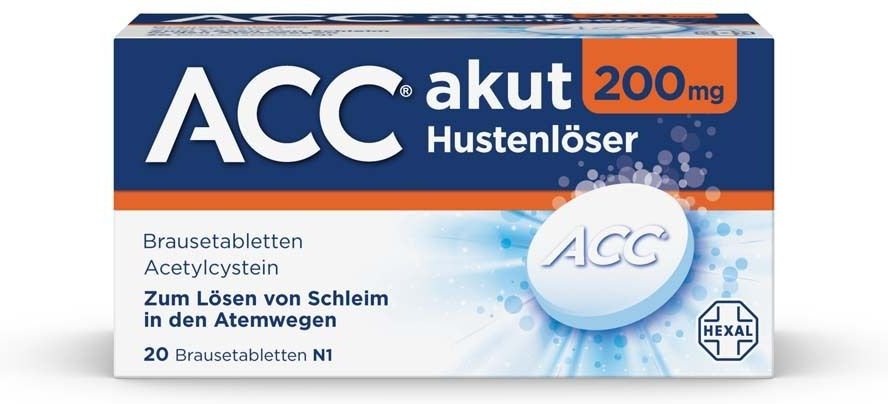 ACC akut 200 mg Hustenlöser, Brausetabletten