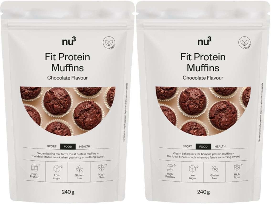 nu3 Low Carb Muffins Schoko x2 2x240 g Pulver