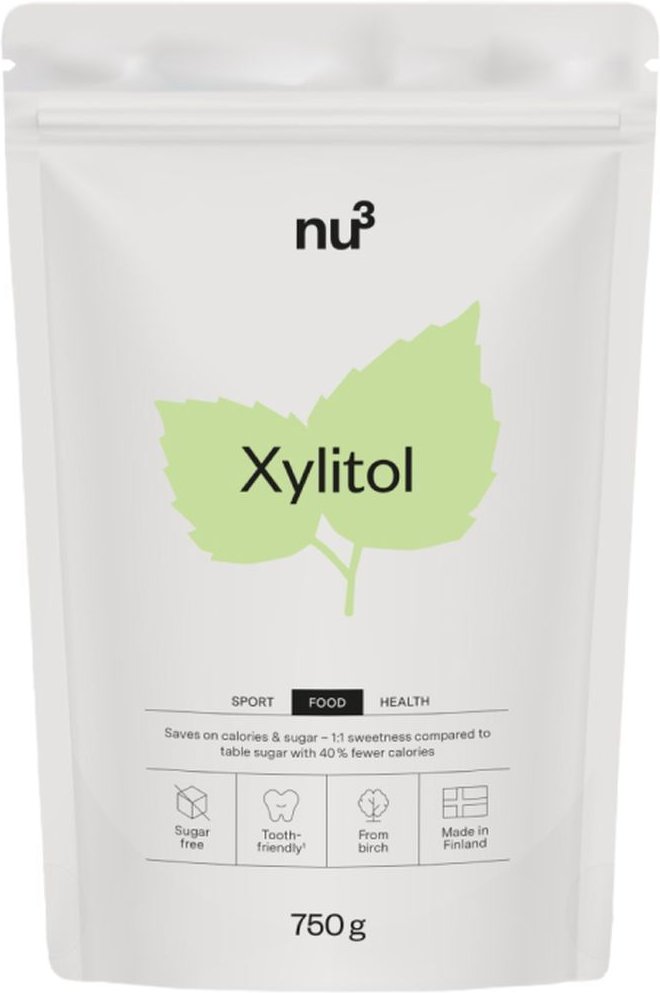 nu3 Xylit (neues Design) 750 g Pulver