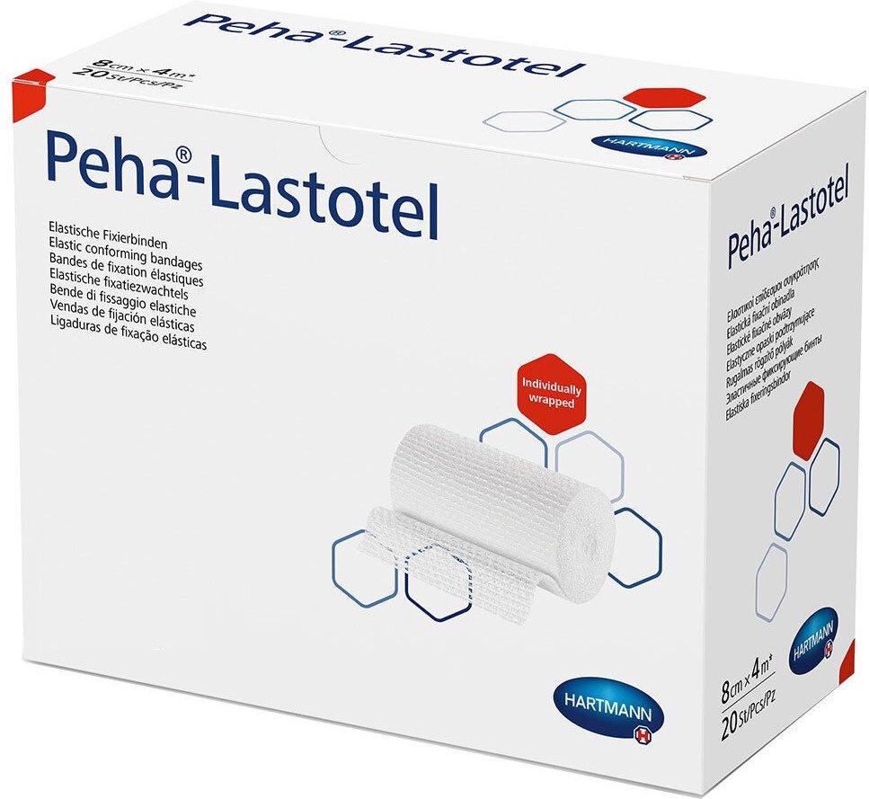 Peha-Lastotel Fixierbinde 6 cmx4 m 20 St Binden