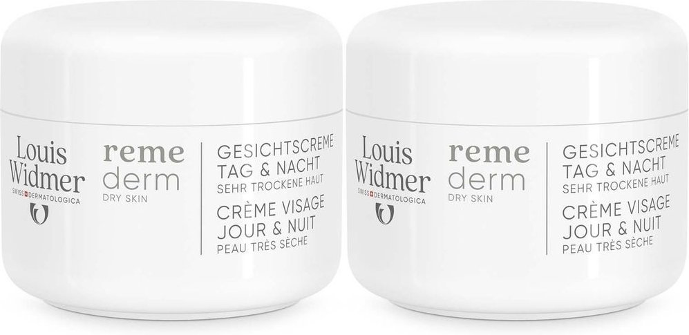 Widmer Remederm dry Skin Gesichtscr.Tag&Nacht o.P. 2x 2x50 ml Creme