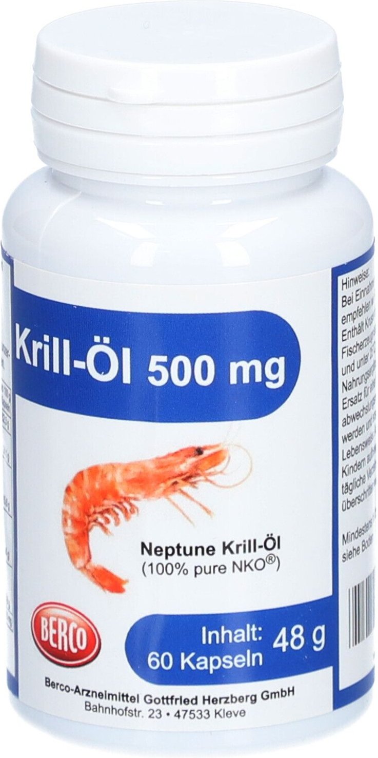 Krillöl Berco Kapseln