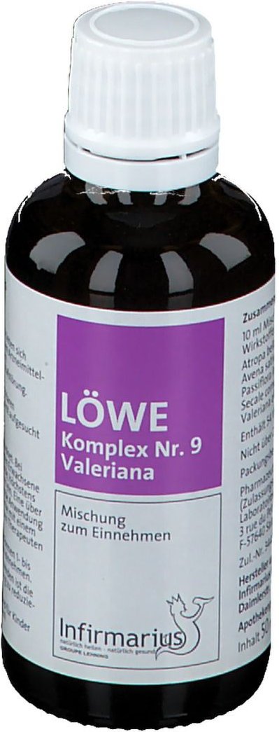 Löwe Komplex Nr.9 Valeriana Tropfen 50 ml