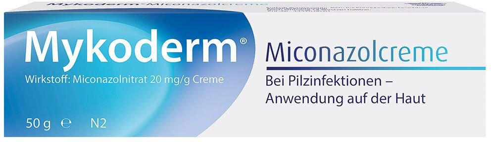 Mykoderm Miconazolcreme 50 g Creme