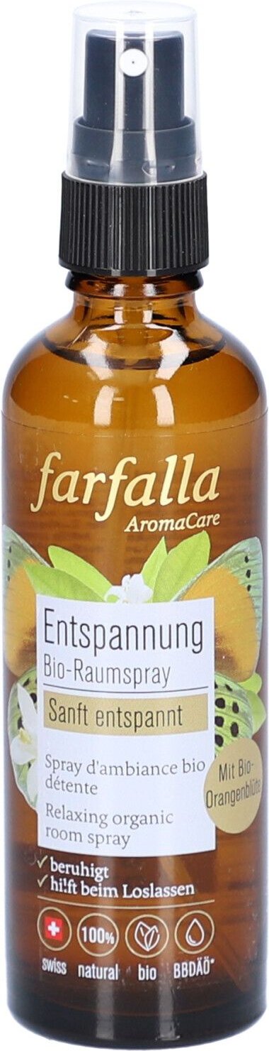 Thumbnail - Farfalla Bio-Raumspray sanft entsp Orangenbl 75 ml Spray