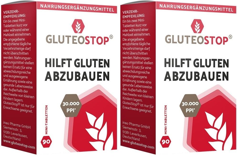 Gluteostop Tabletten 2x 2x90 St