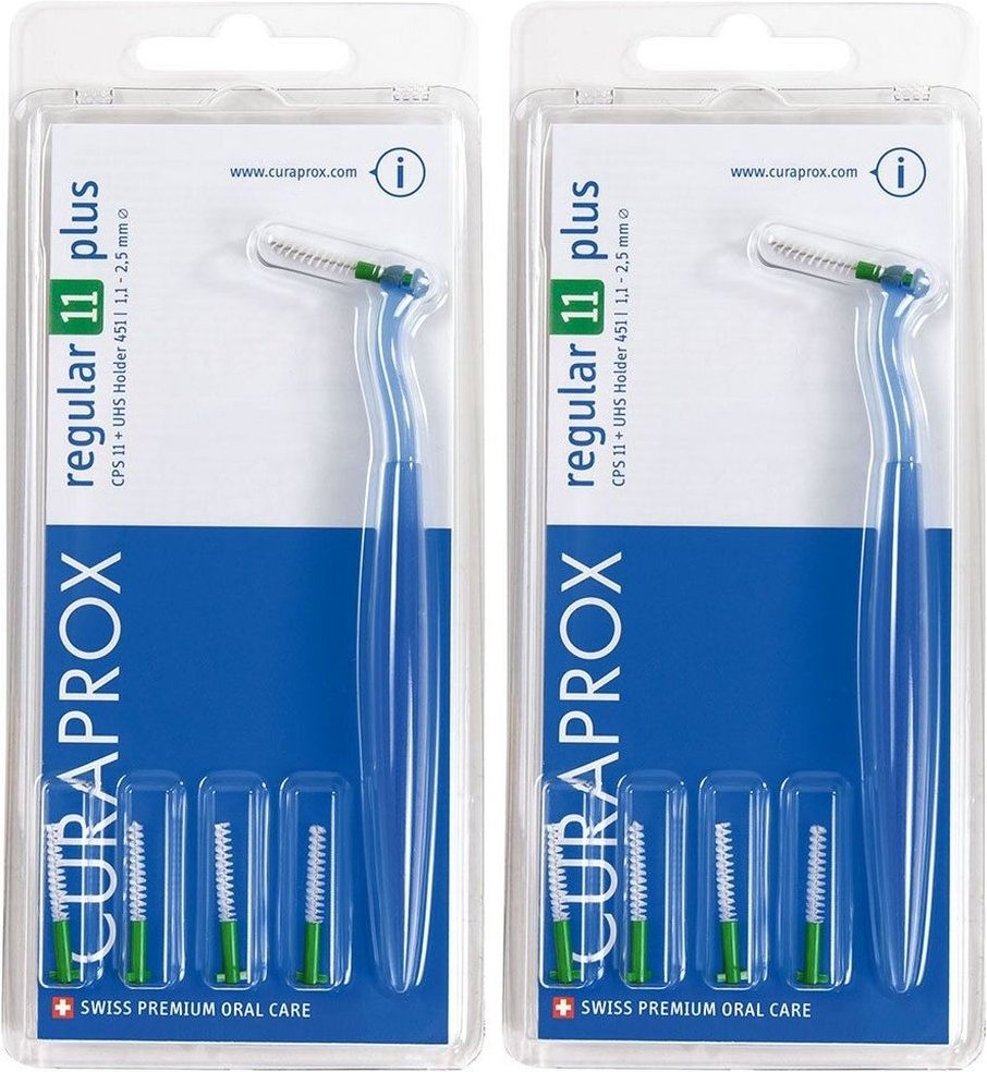 CURAPROx Cps11Reg5+1Int+Ha x2 2x6 St Zahnbürste