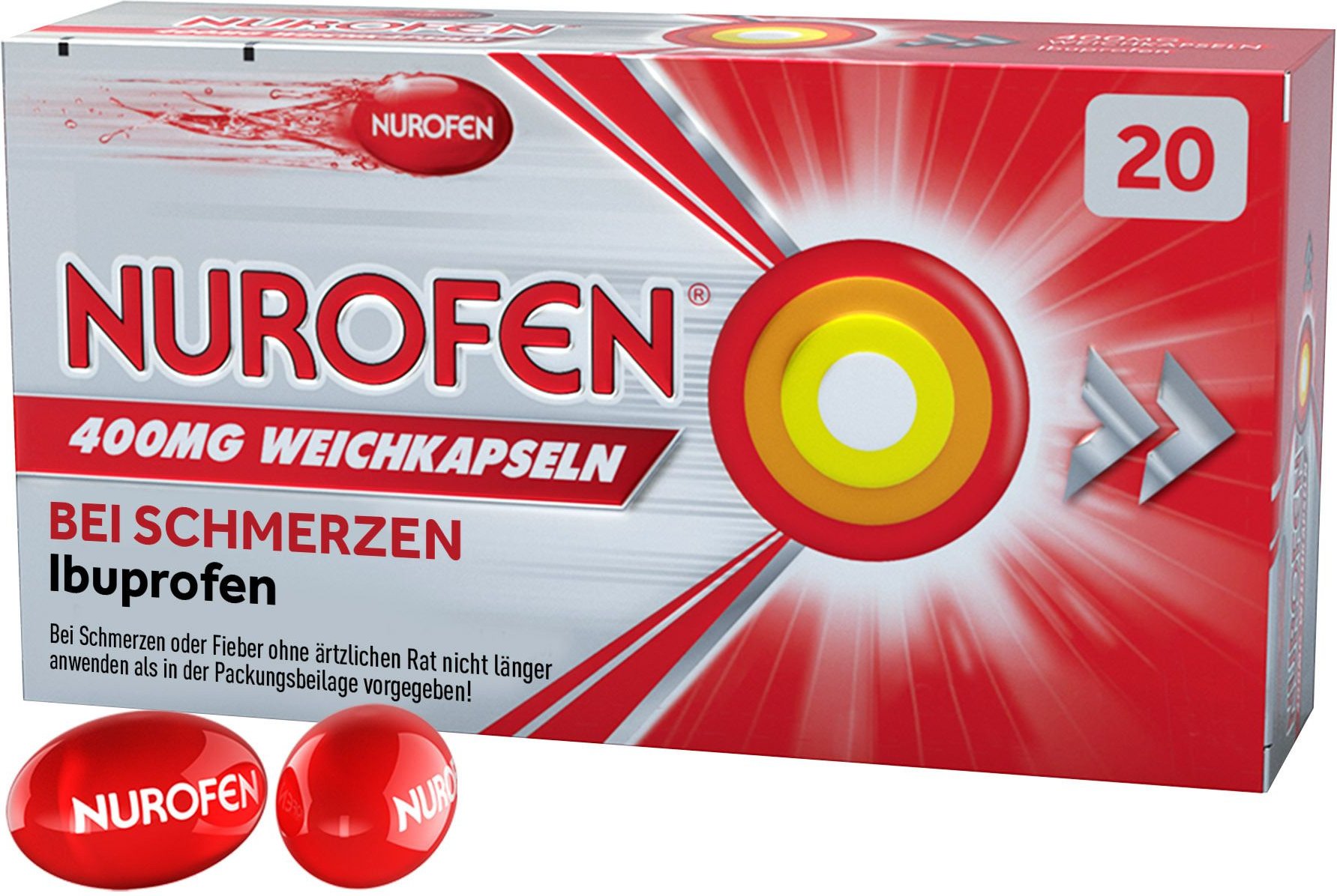 NUROFEN 400 mg Weichkapseln