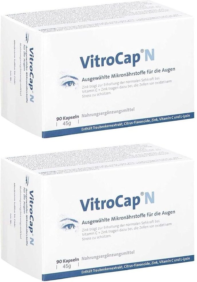 Vitrocap N vegan Kapseln 2x 2x90 St
