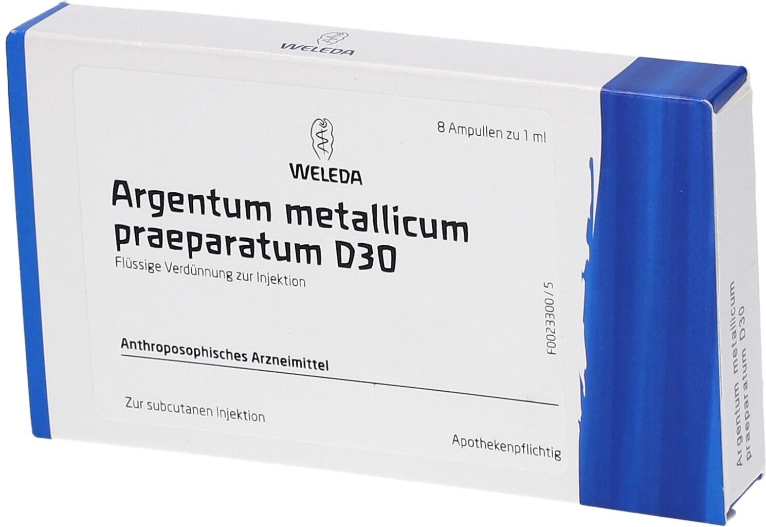 Argentum Metallicum praeparatum D 30 Ampullen 8 St