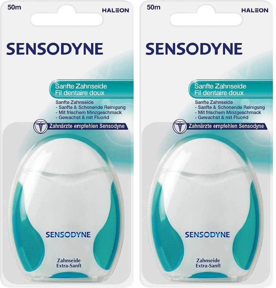 Sensodyne Zahnseide Ex SAN x2 2x50 m
