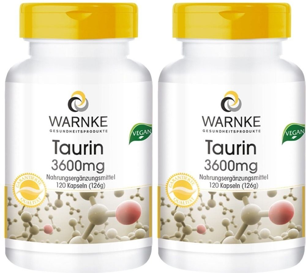 Taurin 3600Mg x2 2x120 St Kapseln
