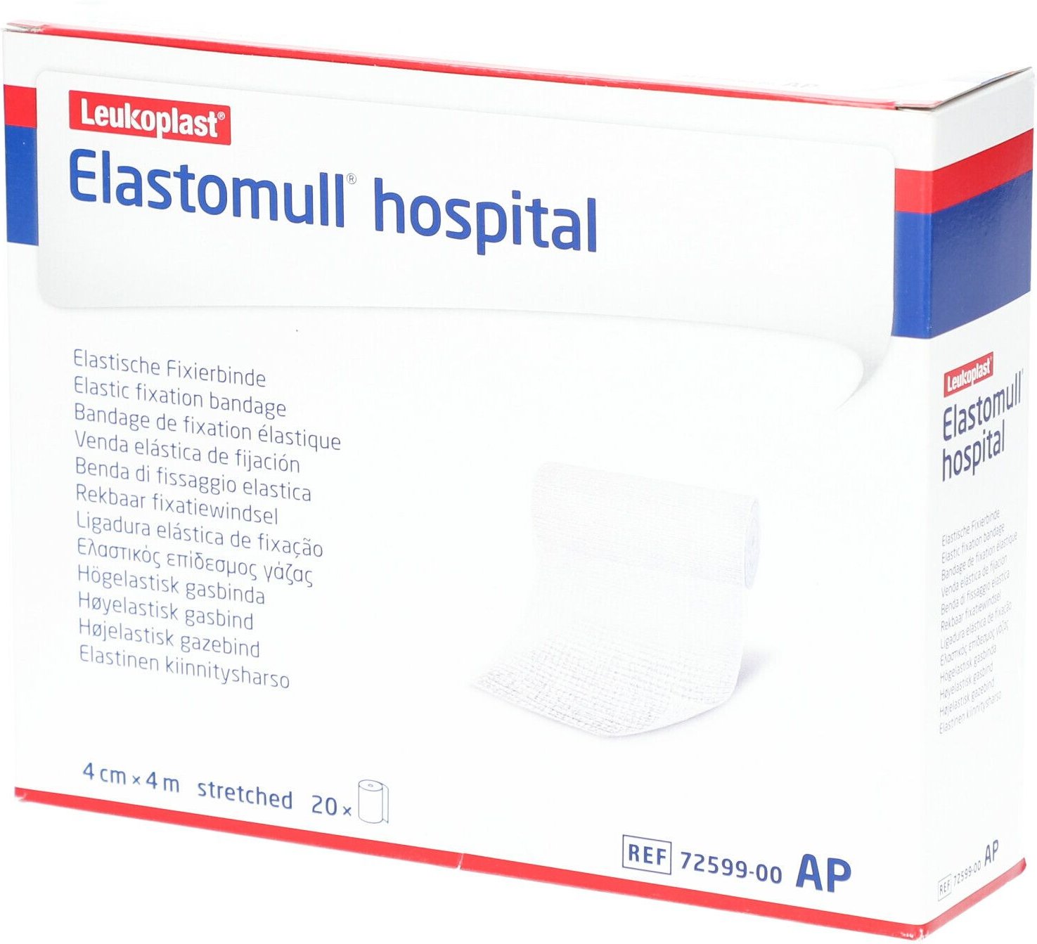 Elastomull hospital 10 cmx4 m elast.Fixierb.weiß 50 St Binden